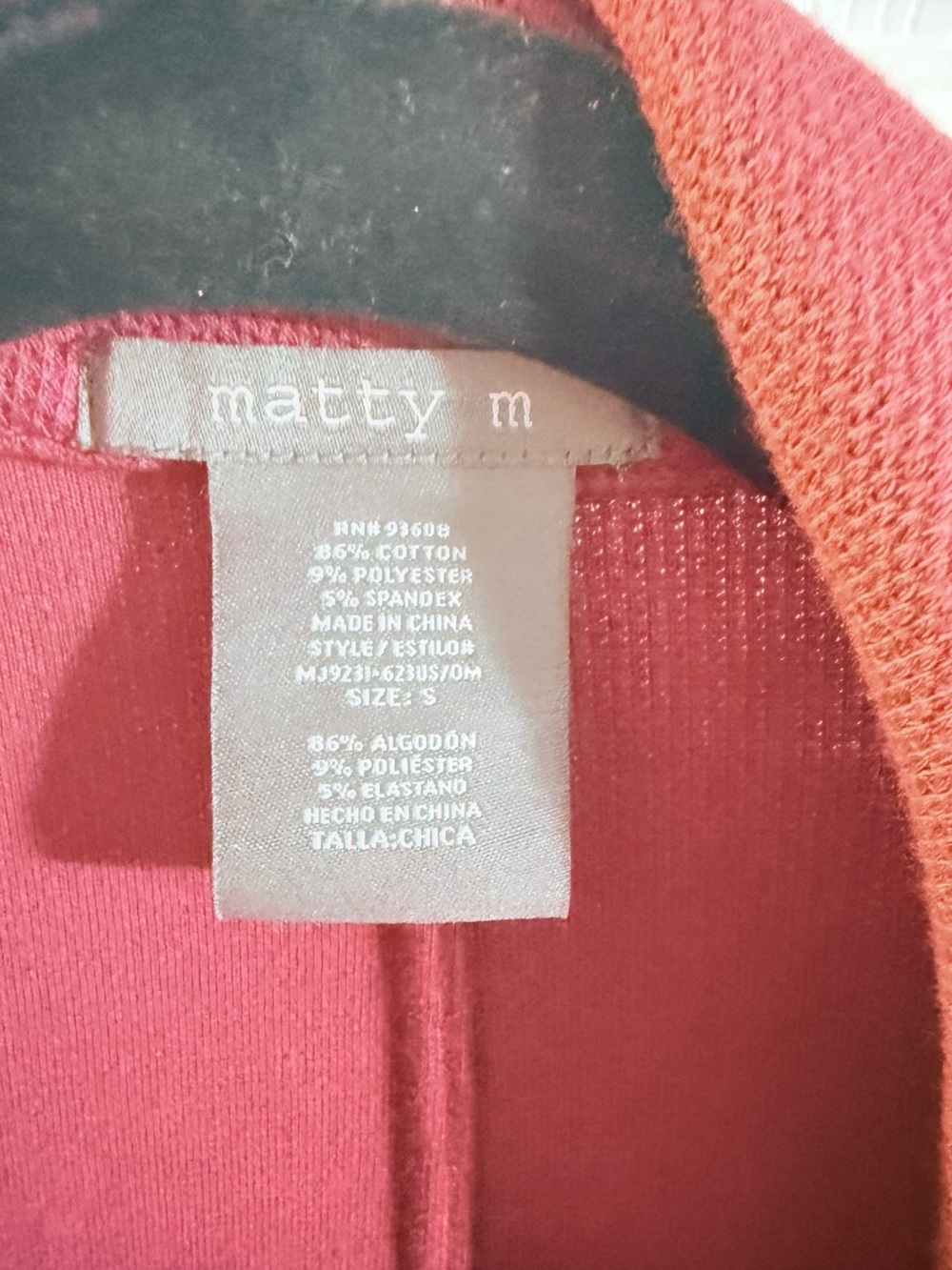 Matty M Raspberry-Pink Tailored Open-Front Blazer - Picture 3 of 3